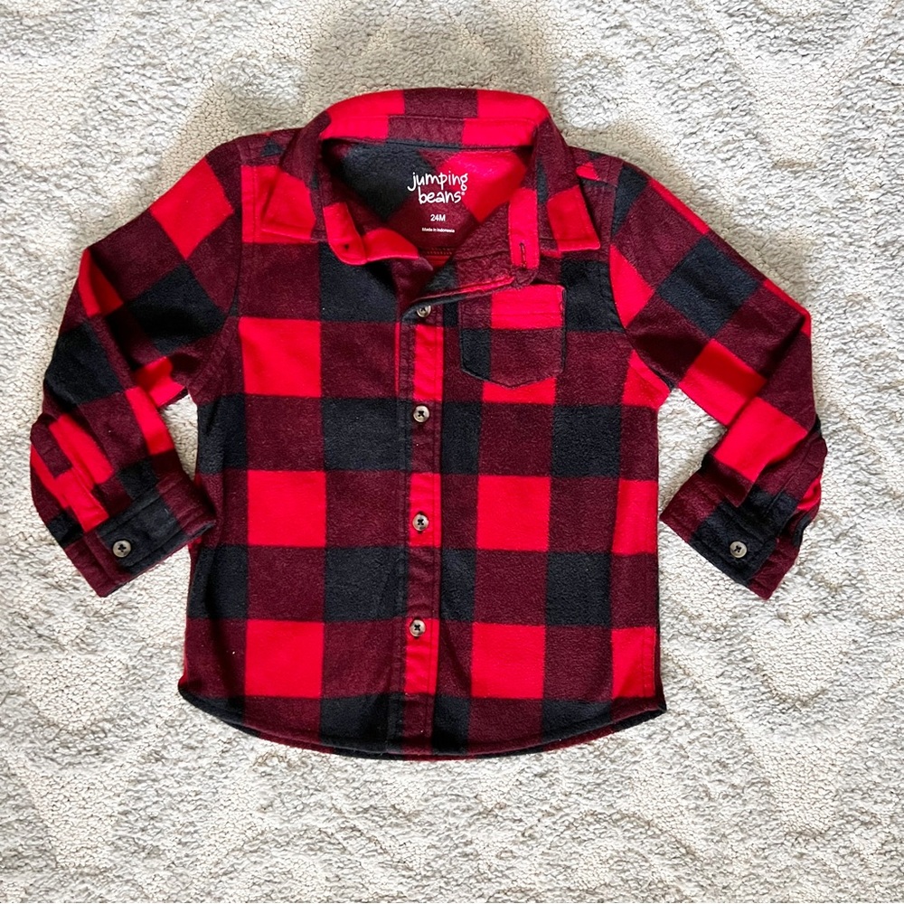Toddler Flannel Shirt